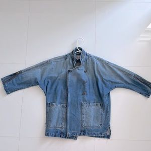 Current/Elliott Oversize Denim Jacket
